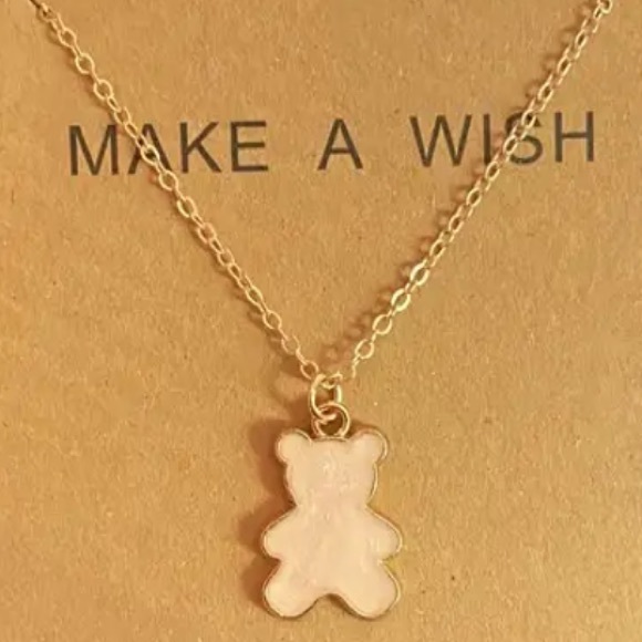 Gold Filled Teddy Bear Necklace - Picture 4 of 4